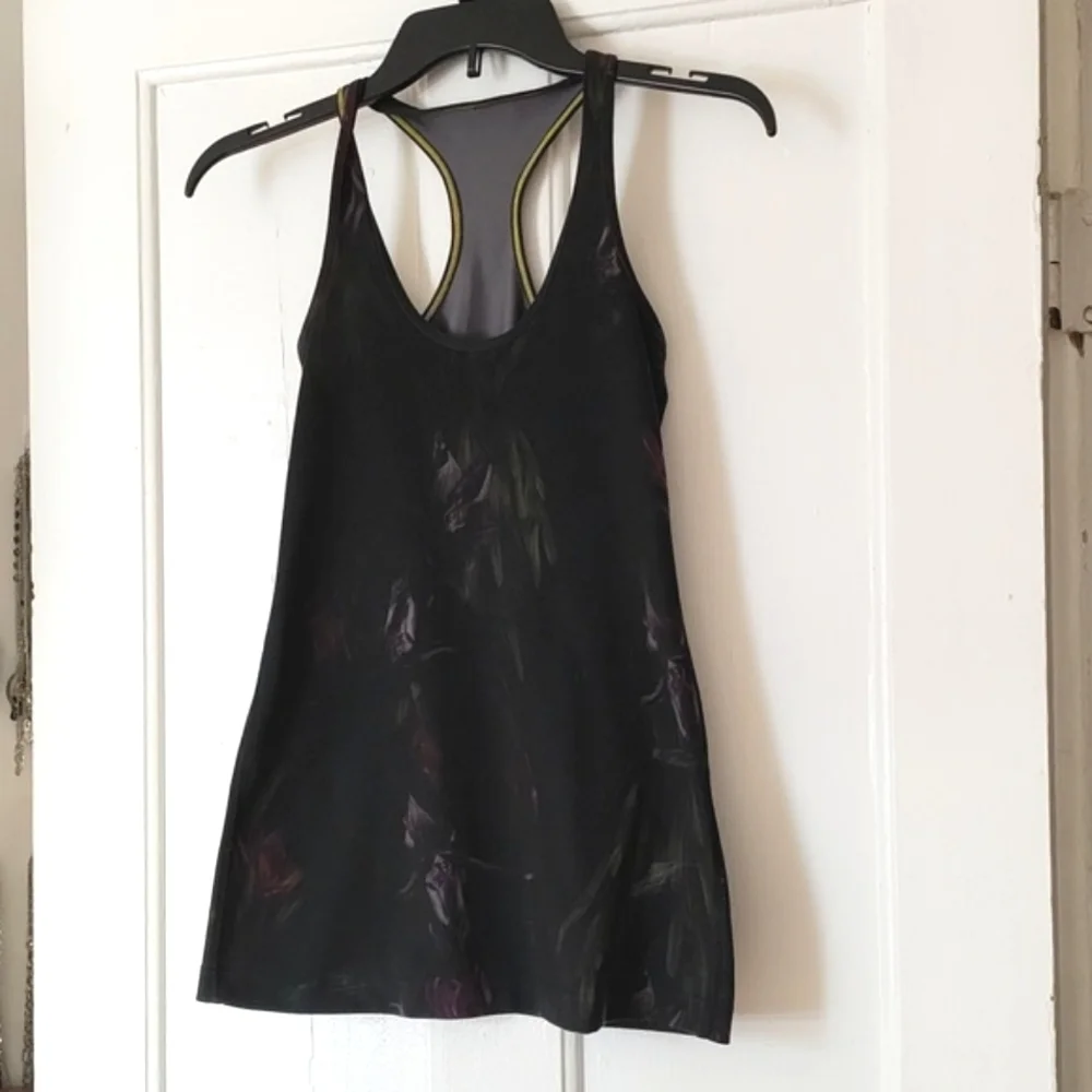 LULULEMON WOMEN'S BLACK RACERBACK ATLETIC TANK TOP SIZE S